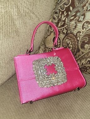 Pink Crystal Bag
